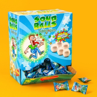  Жев резинка soursball bubble gam 3,5 гр