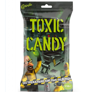 Экстремально кислые леденцы Toxic Candy ПАКЕТ 110гр 